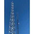 पवन प्रतिरोध मोबाइल सेल टॉवर चार पैरों वाला रेडियो टीवी प्रसारण उपकरण